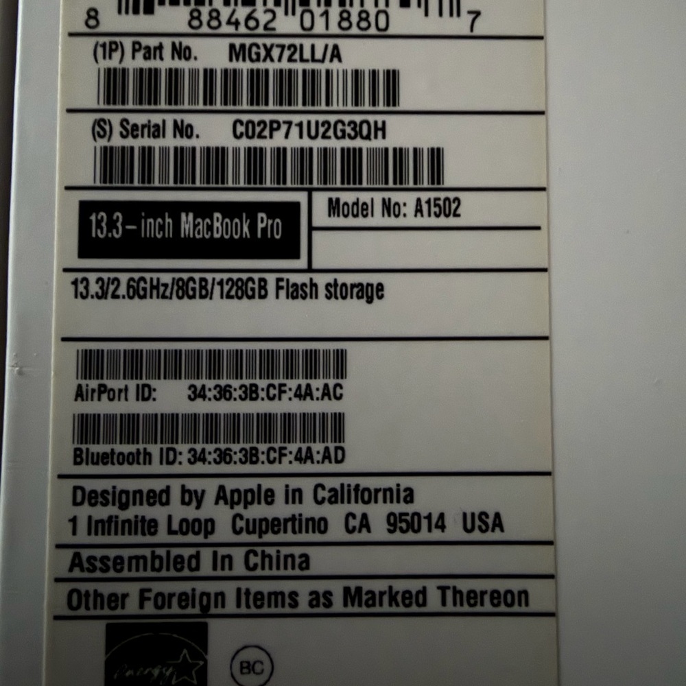 Apple MacBook Pro 13.3 Silver - Picture 6 of 8
